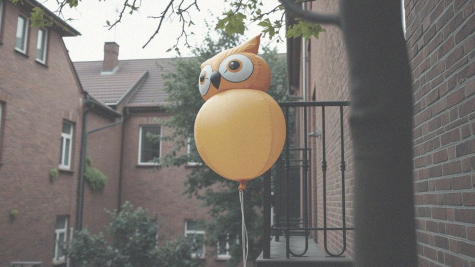 Jak balon z podobizną sowy działa jako odstraszacz gołębi?
