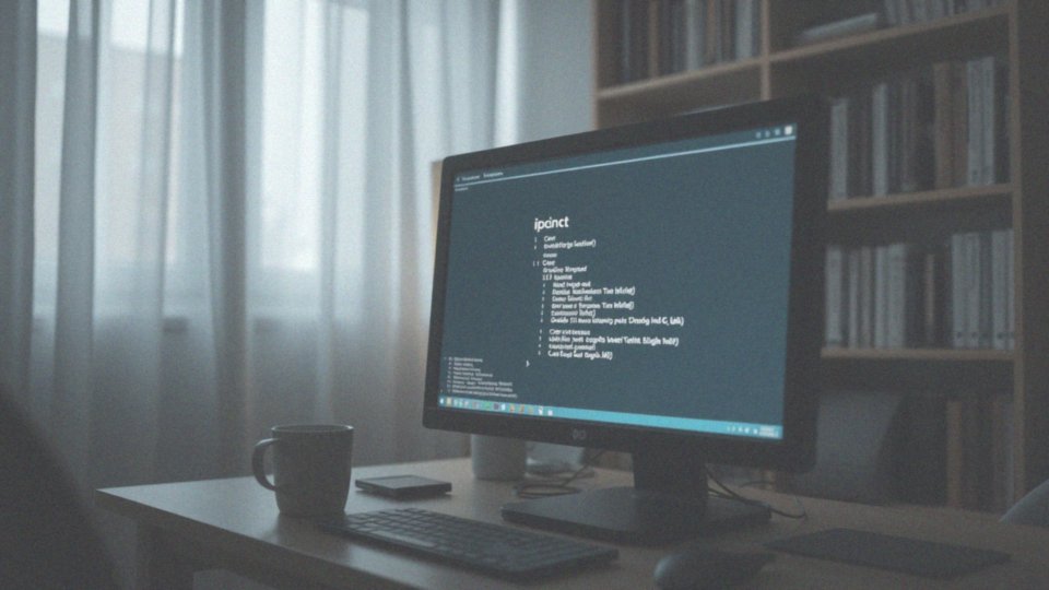 Jakie informacje wyświetla komenda „ipconfig”?