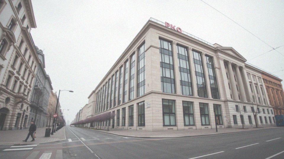 Jak wygląda budynek Powszechnej Kasy Oszczędności w Warszawie?