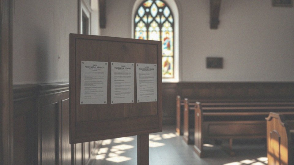 Jak ogłoszenia parafialne pomagają w ustaleniu daty pogrzebu?