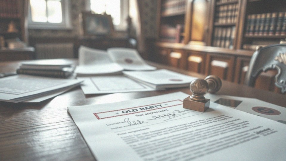 Jakie są konsekwencje podpisu złożonego powyżej pieczątki?
