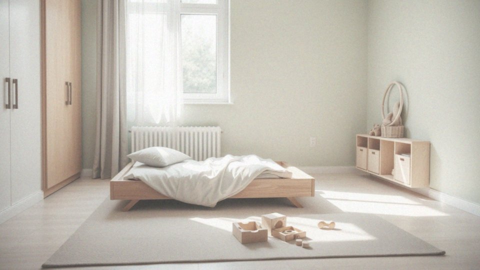 Jak stosować filozofię Montessori w wyborze łóżka dla dziecka?