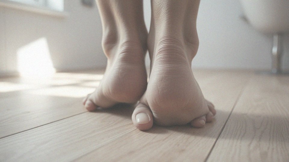 Jak nadmierne przesuszenie skóry pięt prowadzi do pękania?