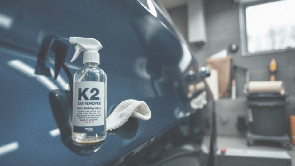 Jak K2 Tar Remover wpływa na wosk i powłokę ceramiczną?