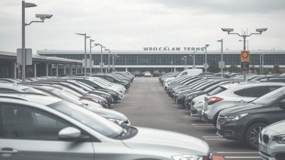 Jakie są zalety monitorowania parkingów przy lotnisku Wrocław?