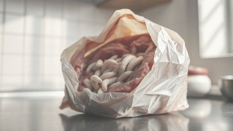 Białe robaki w mięsie – przyczyny, zagrożenia i zapobieganie